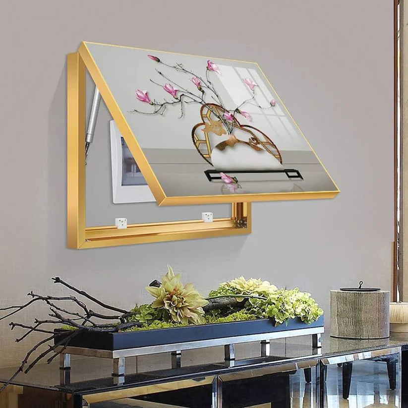 غطاء العداد الكهربائي بتصميم فني راقي… لمسة أنيقة تغيّر شكل بيتك بالكامل